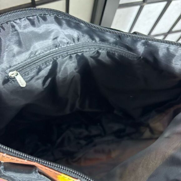 Disney Lady and the Tramp Black Nylon Tote Bag - Picture 7 of 8